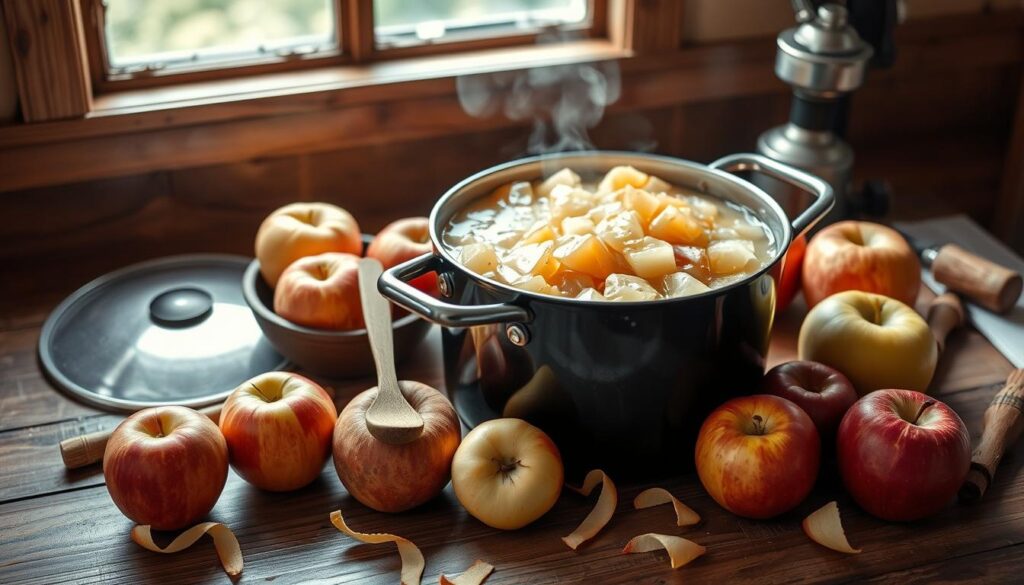 homemade applesauce