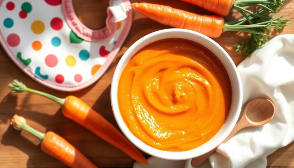 carrot puree for baby