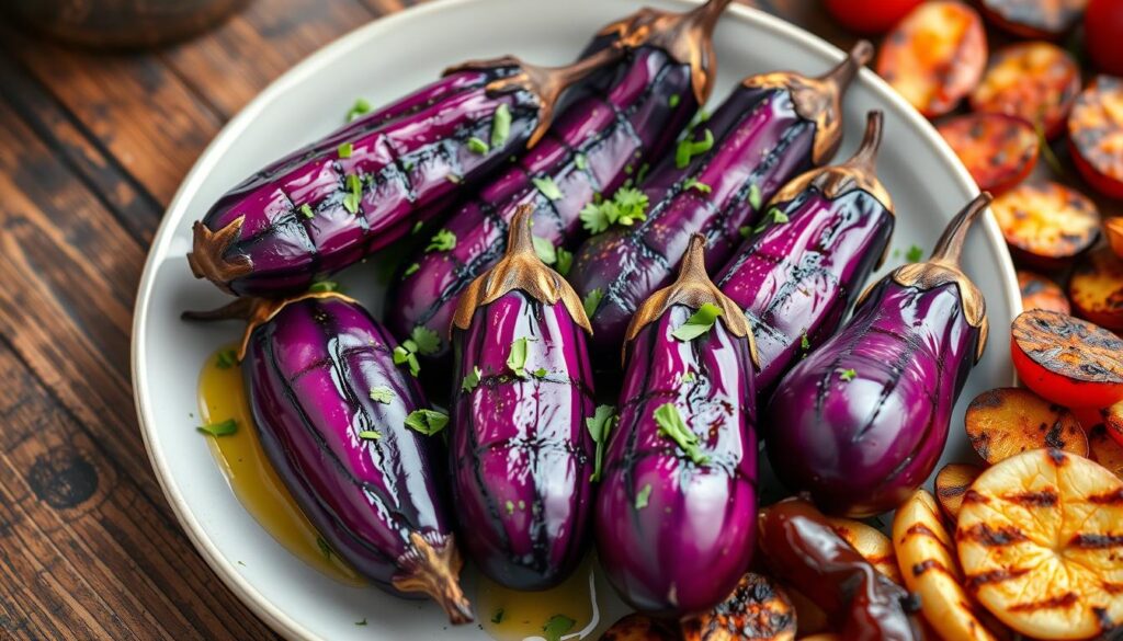 grilled eggplant