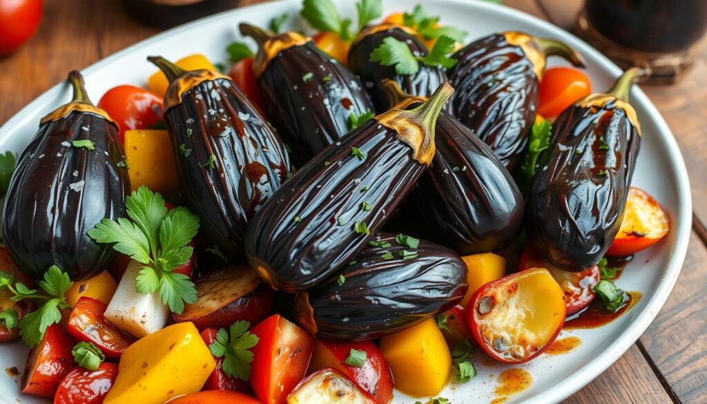 roasted eggplant